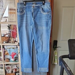 Lee Girlfriend Mid Rise Jeans